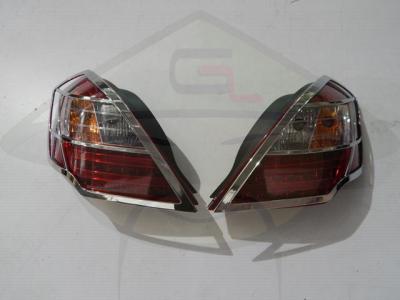 Накладка задних фонарей Geely Emgrand Sedan (Хром)-4